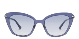 Shop EYE'M Cat Eye Sunglasses in Blue online.