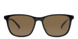 Shop EYE'M Square Sunglasses in Black online.