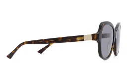Shop EYE'M Square Sunglasses in Havana online.