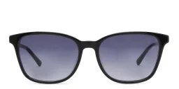 Shop EYE'M Square Sunglasses in Black online.
