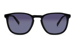 Shop EYE'M Square Sunglasses in Black online.