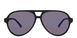 Shop EYE'M Aviator Sunglasses in Black online.