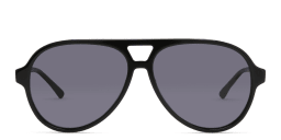 Shop EYE'M Aviator Sunglasses in Shiny Black online.
