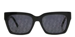 Shop EYE'M Square Sunglasses in Black online.
