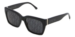 Shop EYE'M Square Sunglasses in Black online.