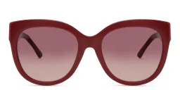 Shop EYE'M Cat-Eye Sunglasses in Red online.