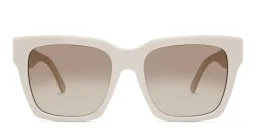 تسوق نظارة شمسية مربعة EYE'M بلون White أونلاين.