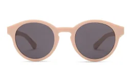 Shop EYE'M Disney Princesses Kids Round Sunglasses in Nude online.