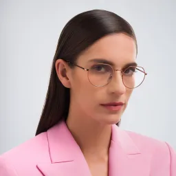 Shop Ray-Ban Jack Unisex Irregular Eyeglasses in Copper online.