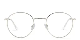 Shop ISABEL MARANT Round Eyeglasses in Palladium online.