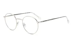 Shop ISABEL MARANT Round Eyeglasses in Palladium online.