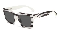 Shop ISABEL MARANT Square Sunglasses in Ivory Pattern online.