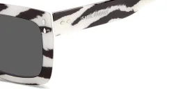 Shop ISABEL MARANT Square Sunglasses in Ivory Pattern online.