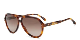 Shop ISABEL MARANT Pilot Sunglasses in Havana online.