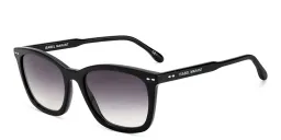 Shop ISABEL MARANT Rectangle Sunglasses in Black online.