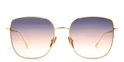 تسوق نظارات شمسية مربّعة كبيرة إيزابيل مارانت بلون Rose Gold أونلاين.