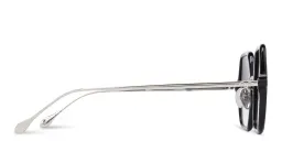 تسوق نظارات شمسية غير منتظمة كبيرة إيزابيل مارانت بلون أسود فضي أونلاين.