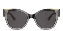 Shop PRADA Square Sunglasses in Grey online.