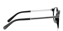 Shop BVLGARI Round Eyeglasses in Gunmetal online.