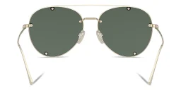 Shop VALENTINO Aviator Sunglasses in Silver online.