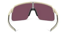 Shop Oakley Half-Rim Wide Rectangle Sunglasses in Light Gold online.