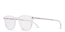 Shop MYKITA Unisex Square Eyeglasses in Silver online.