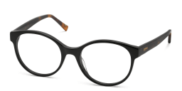 Shop EYE'M Round Eyeglasses in Black online.