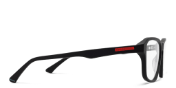 Shop EYE'M Wide Rectangle Eyeglasses in Black online.