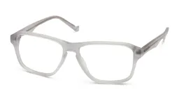 Shop EYE'M Wide Rectangle Eyeglasses in Clear online.