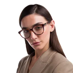 تسوق نظارة طبية بإطار دائري EYE'M بلون مموه أونلاين.