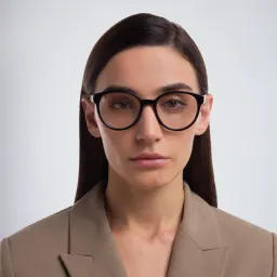تسوق نظارة طبية بإطار دائري EYE'M بلون أسود أونلاين.