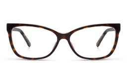 Shop EYE'M Wide Cat Eye Eyeglasses in Havana online.