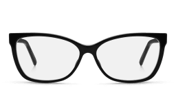 Shop EYE'M Wide Cat Eye Eyeglasses in Black online.