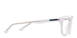 تسوق نظارة طبية بإطار دائري EYE'M بلون Clear أونلاين.