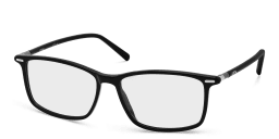 Shop EYE'M Rectangle Eyeglasses in Black online.