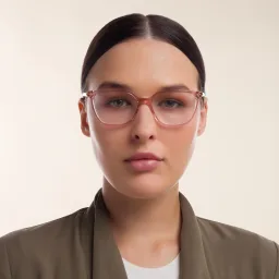 تسوق نظارة طبية بإطار مربع EYE'M بلون Pink أونلاين.