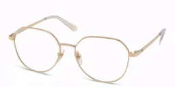 تسوق نظارات طبية بإطار غير منتظم للأطفال EYE'M بلون ذهبي أونلاين.