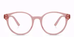 Shop EYE'M Kids Round Eyeglasses in Pink online.