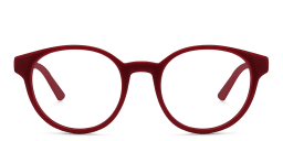 Shop EYE'M Kids Round Eyeglasses in Red online.