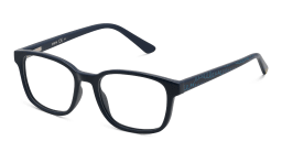 Shop EYE'M Kids Rectangle Eyeglasses in Blue online.
