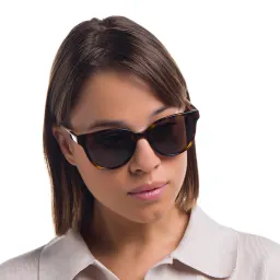 تسوق نظارة شمسية بإطار مربع EYE'M بلون مموه أونلاين.