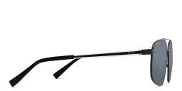 Shop EYE'M Aviator Sunglasses in Black online.