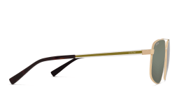 Shop EYE'M Aviator Sunglasses in Gold online.