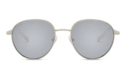Shop EYE'M Kids Round Sunglasses in Silver online.