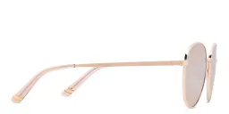 Shop EYE'M Kids Round Sunglasses in Gold online.