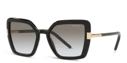 Shop PRADA Cat Eye Sunglasses in Black online.