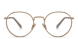 Shop JIMMY CHOO Panthos Eyeglasses in Rose Gold online.