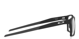 Shop Oakley Activate Wide Square Eyeglasses in Satin Black online.