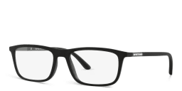 تسوق نظارة طبية مستطيلة امبوريو أرماني بلون Matte Black أونلاين.