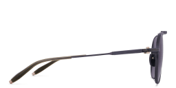 Shop AKONI Hydra Unisex Aviator Sunglasses in Grey online.